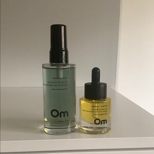 OM Organics Marula + Cactus Oil and Spiriulina Tonic Clarifying Spray Pack